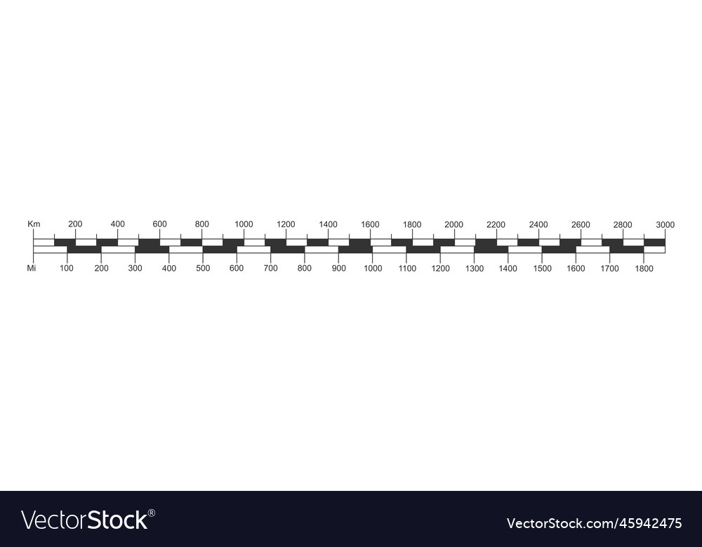 Ruler Scale Measure Vector PNG Images Map Scale Lines And 51 OFF