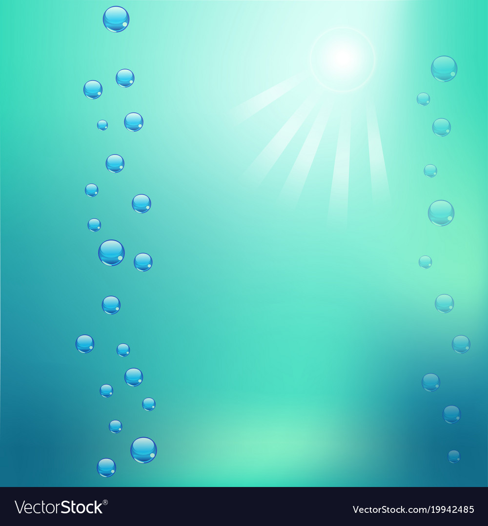 Underwater Background Royalty Free Vector Image