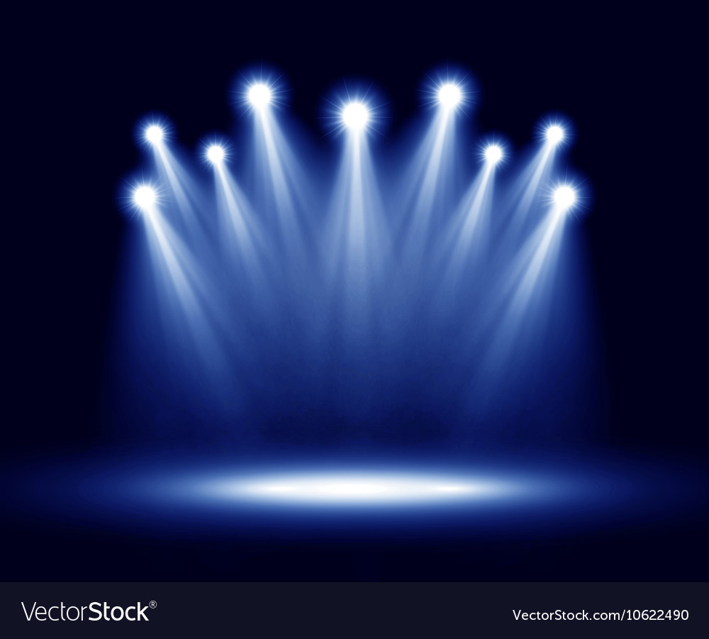 Group Of Realistic Spotlights Lighting Group Of Realistic Spotlights Lighting