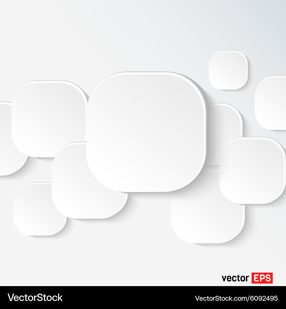 White speech cloud Royalty Free Vector Image - VectorStock