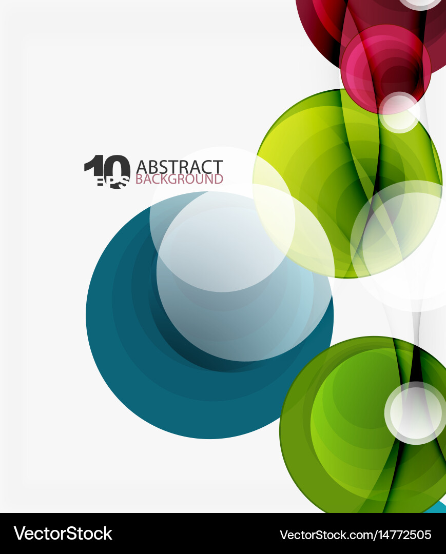 Circle background Royalty Free Vector Image - VectorStock