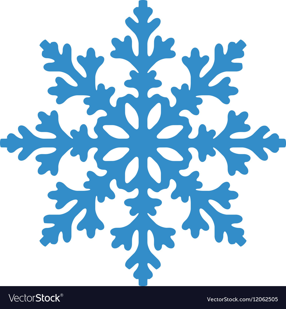 Download Snowflake Royalty Free Vector Image - VectorStock