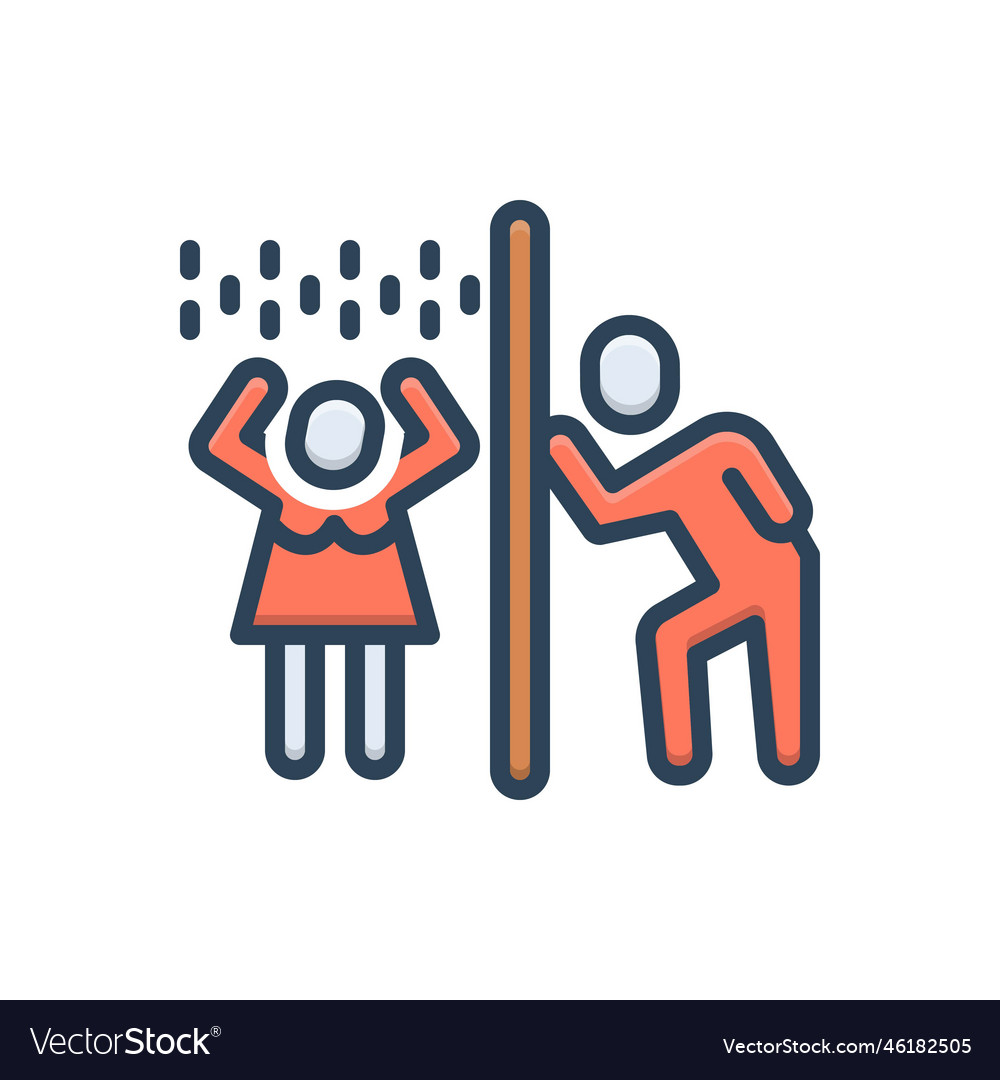 Voyeur Royalty Free Vector Image - VectorStock