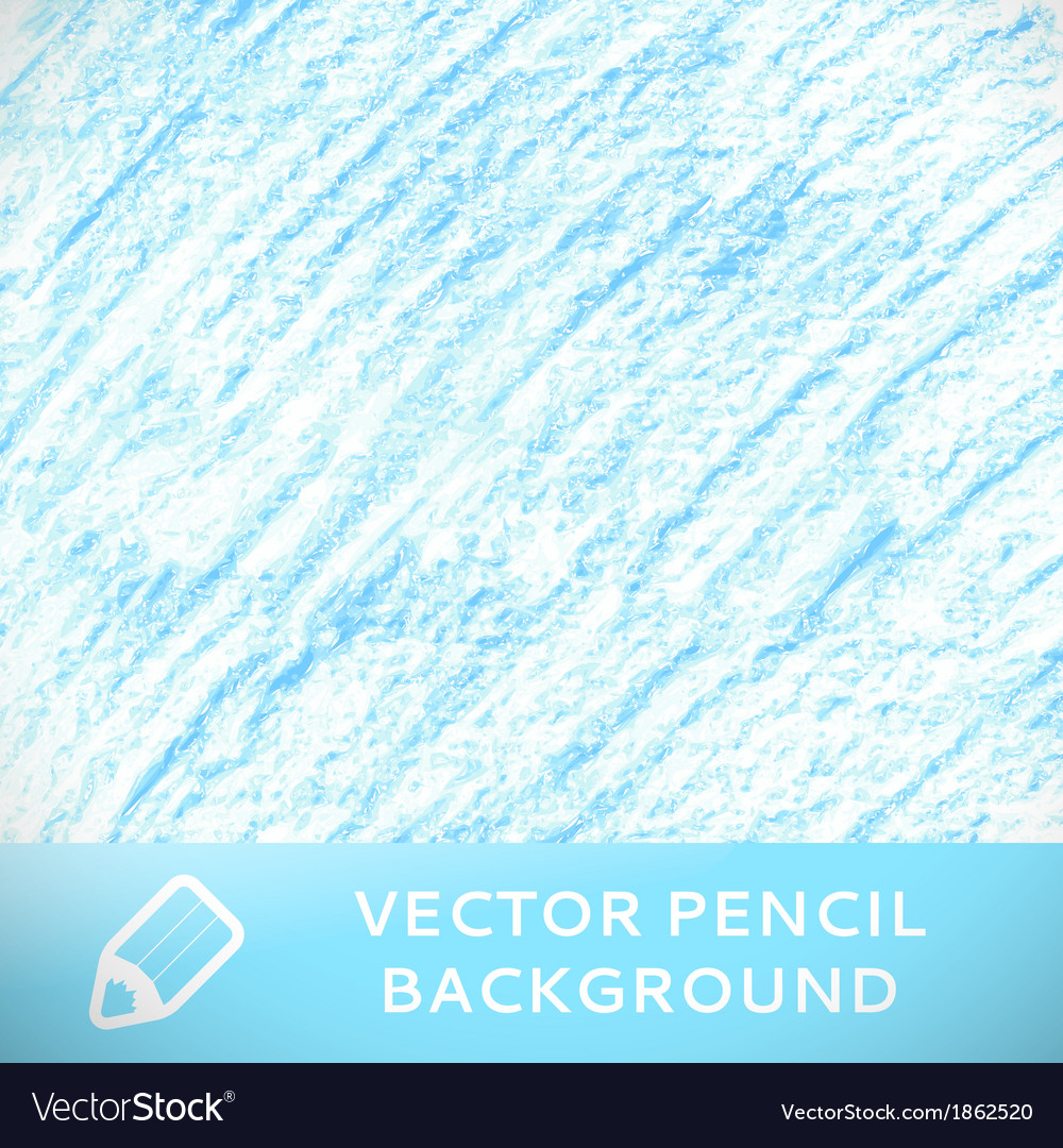 Blue pencil sketch background pattern Royalty Free Vector