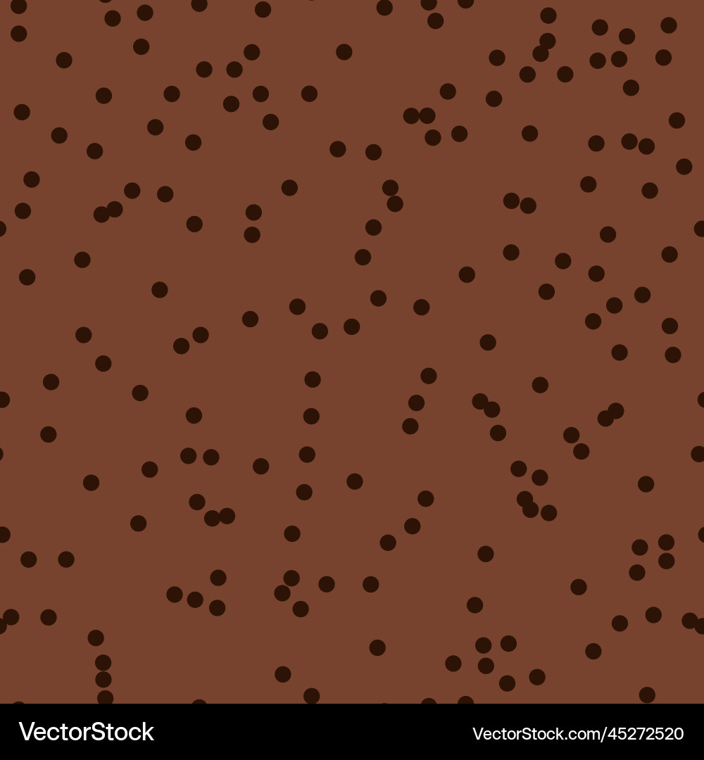 Sprinkles seamless pattern on solid Royalty Free Vector