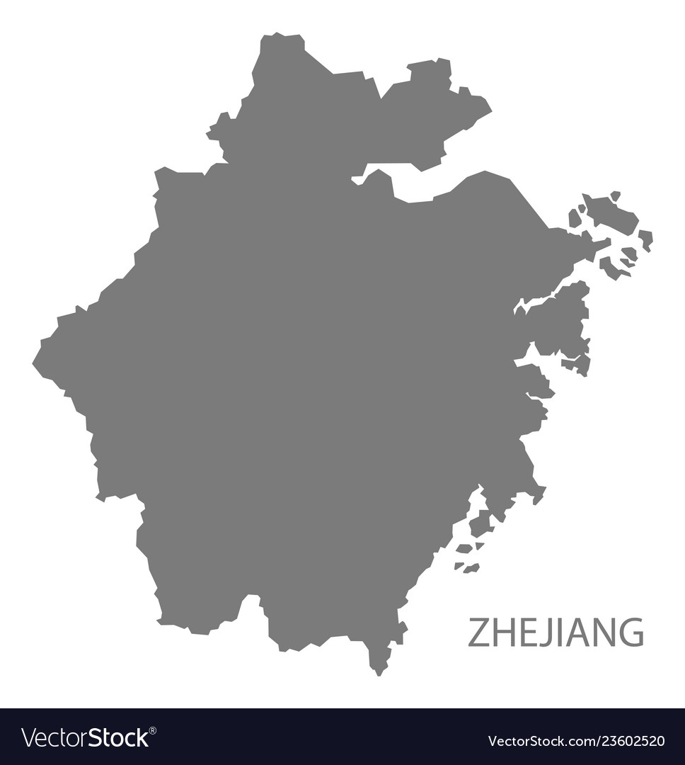 Карта zhejiang china