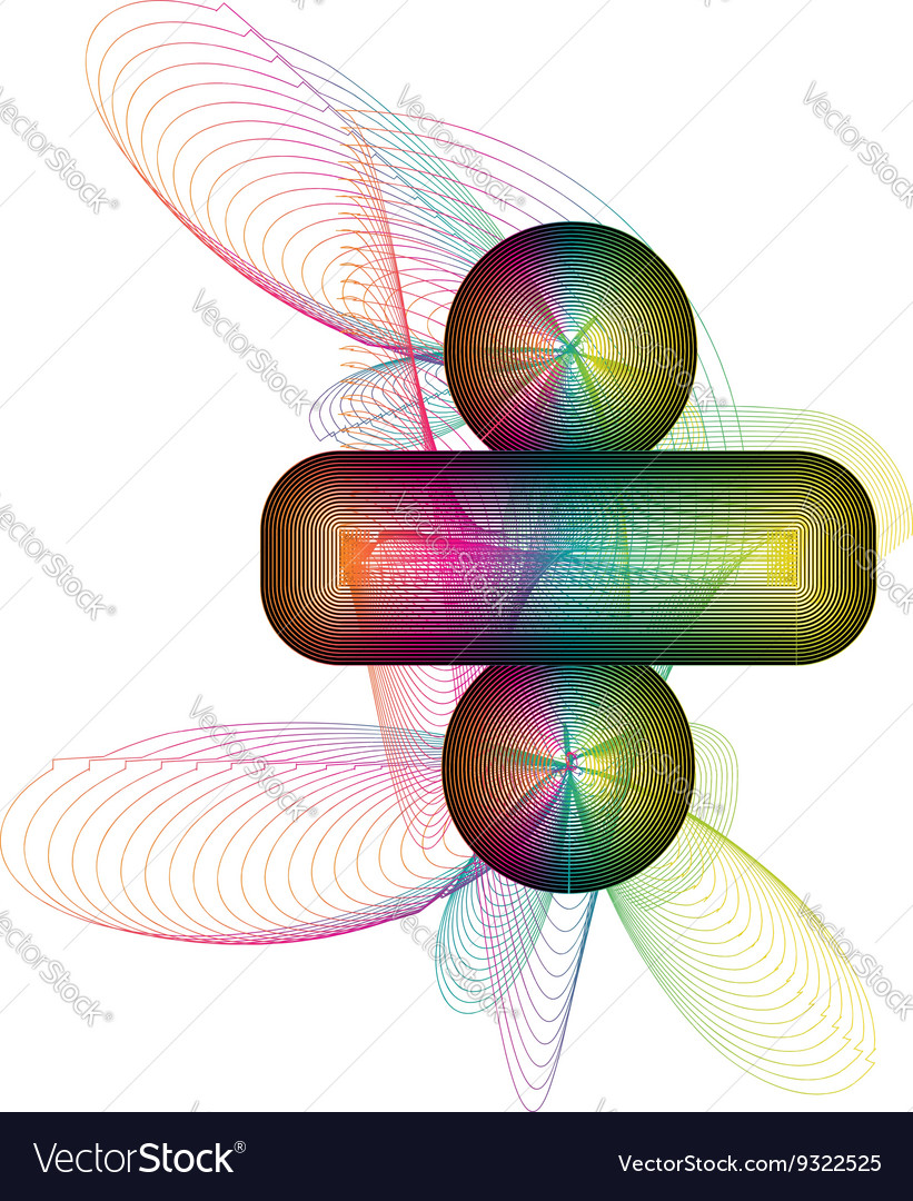 abstract colorful division sign royalty free vector image division sign