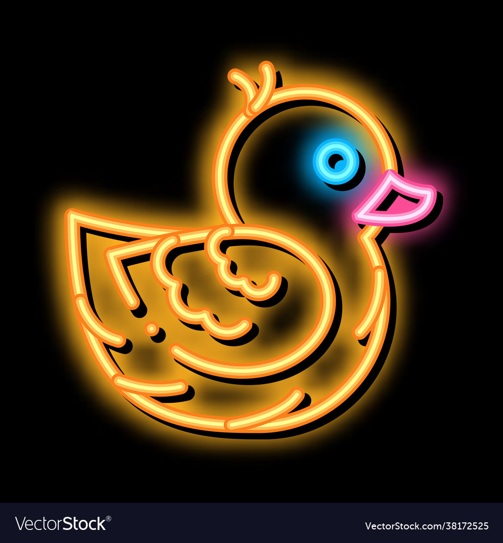 Duck Spielzeug Symbol Umriss Symbol