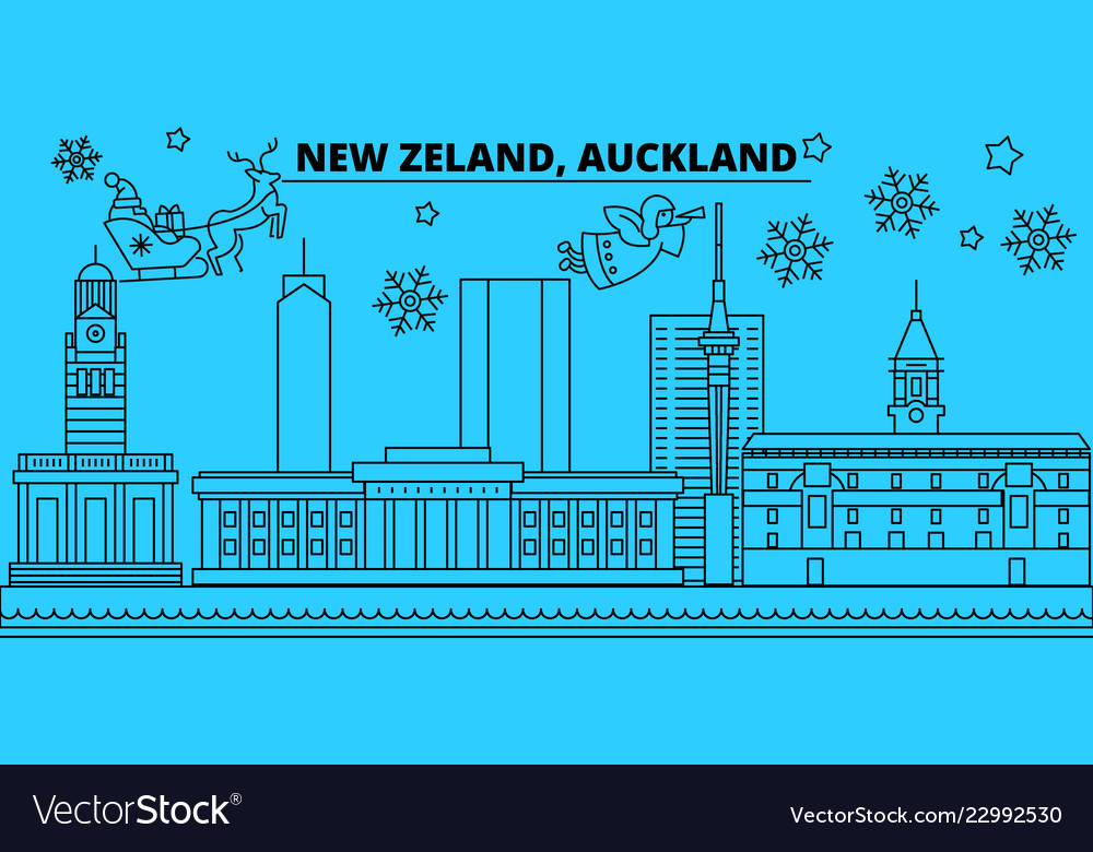 New zealand auckland winter holidays skyline