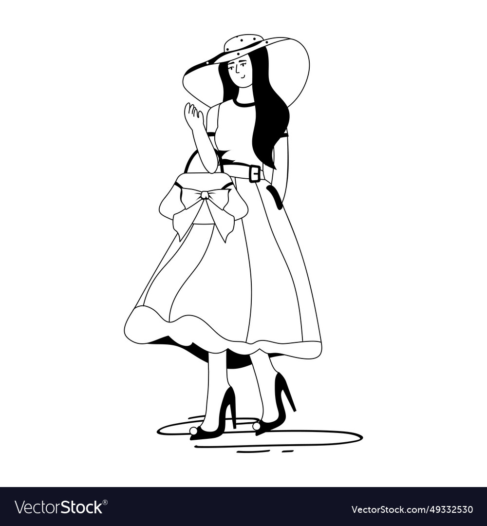 Skirt Fashion Royalty Free Vector Image Vectorstock Skirt Fashion Royalty Free Vector Image Vectorstock