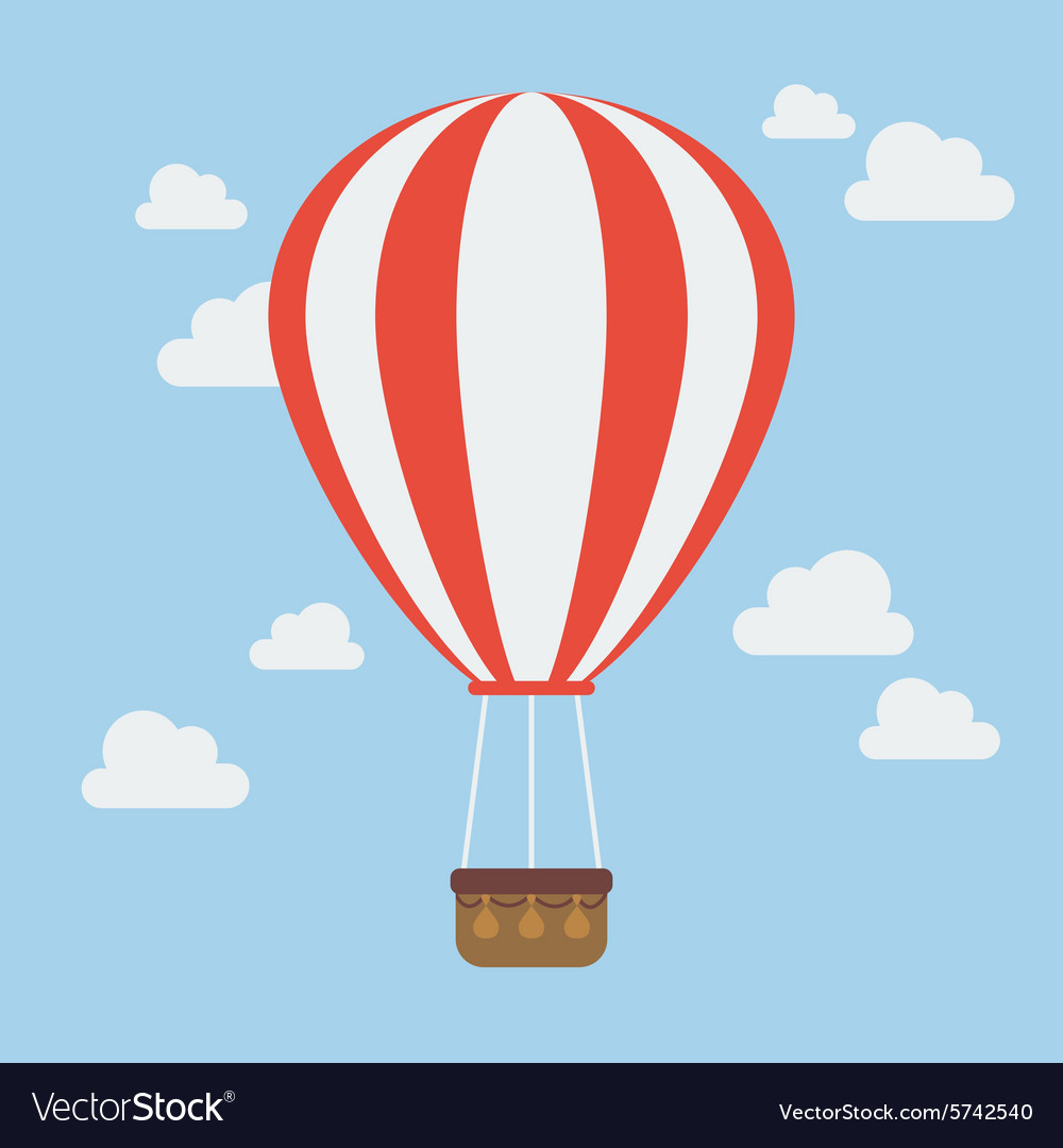 Hot Air Balloon Vector Free Download