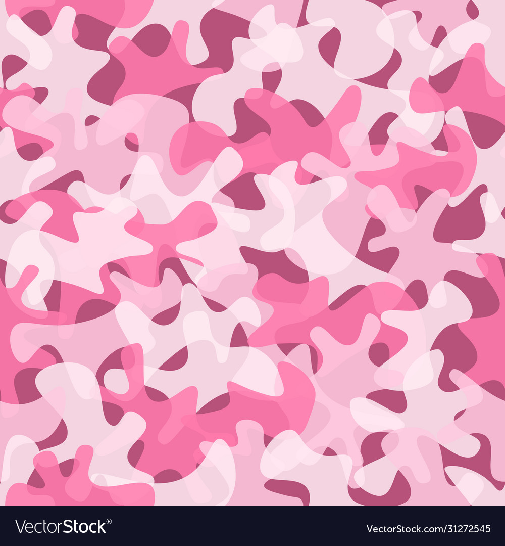 Camouflage pattern background classic clothing Vector Image