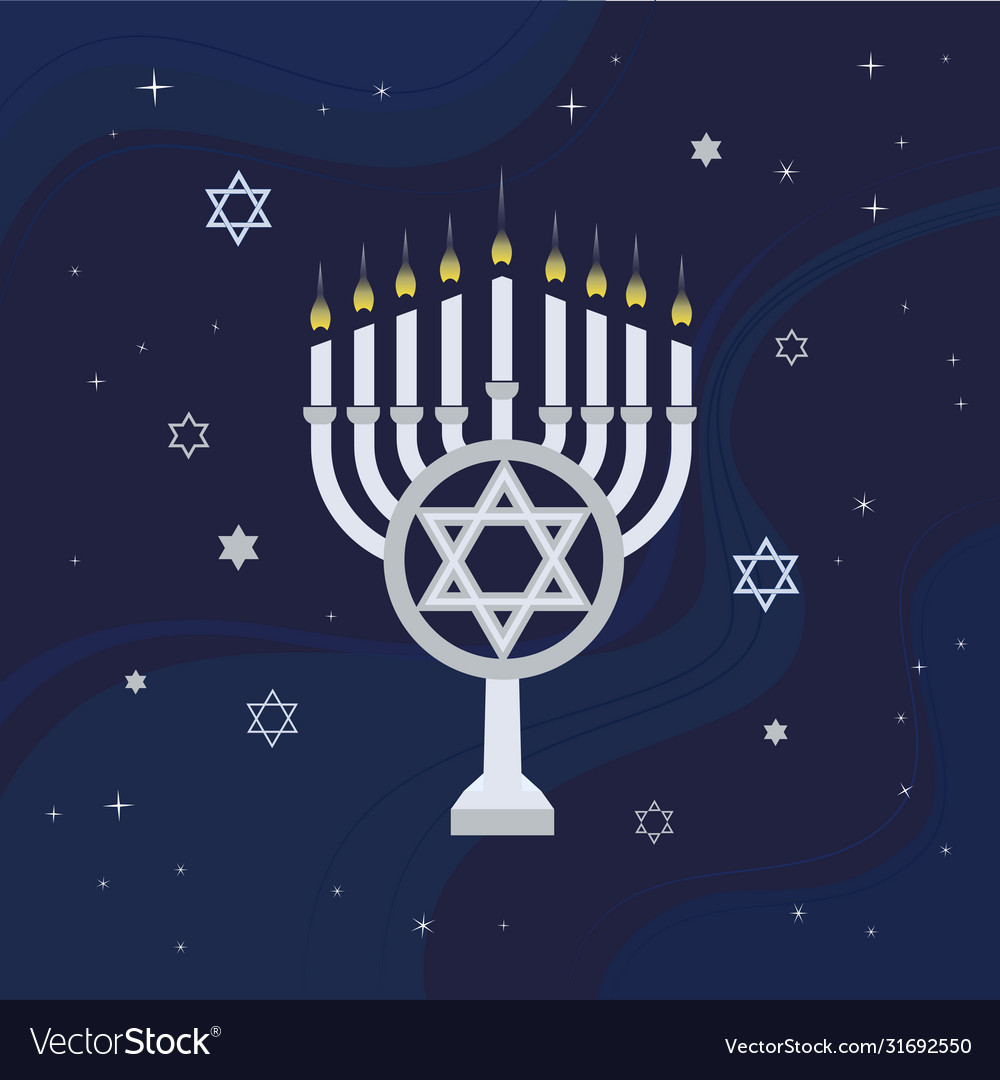 Happy hanukkah hpliday Royalty Free Vector Image