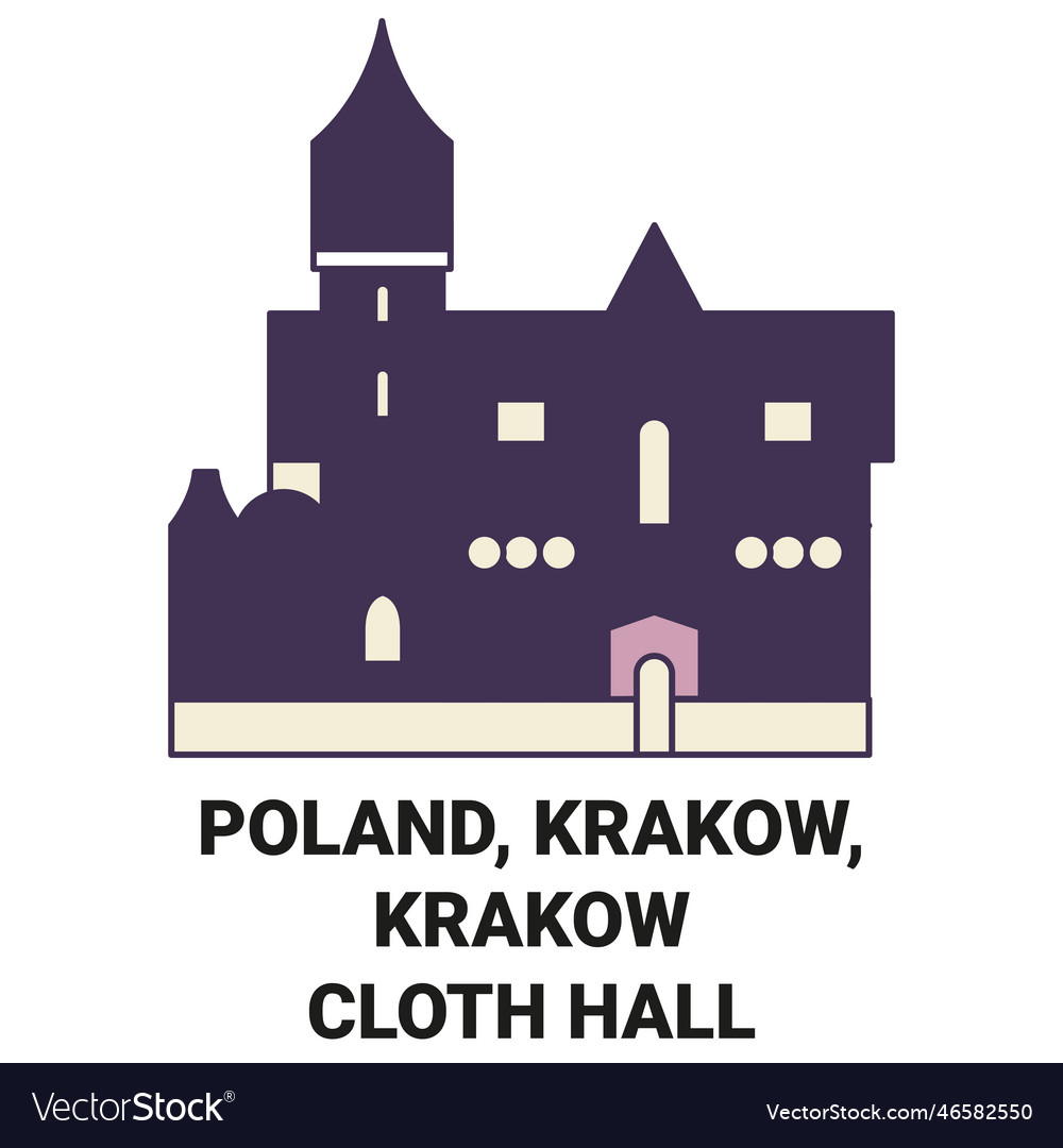 Poland krakow cloth hall travel landmark