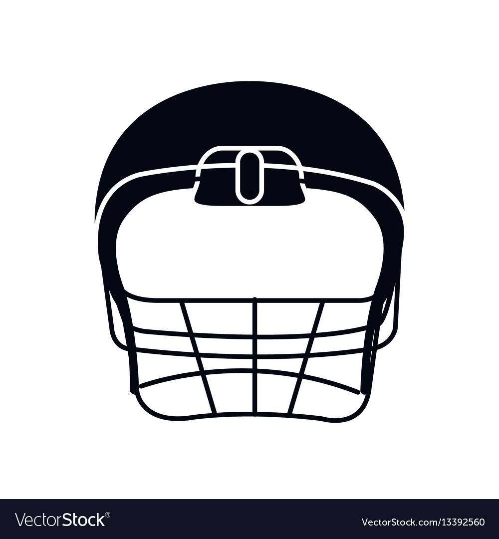 American football helmet icon Royalty Free Vector Image