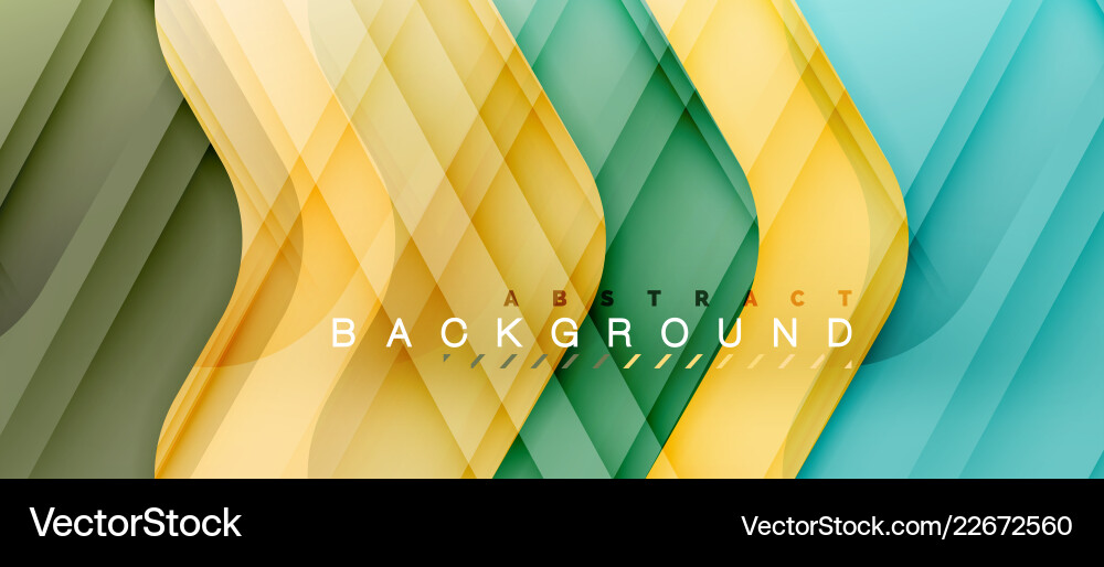 Colorful glossy arrows abstract background Vector Image