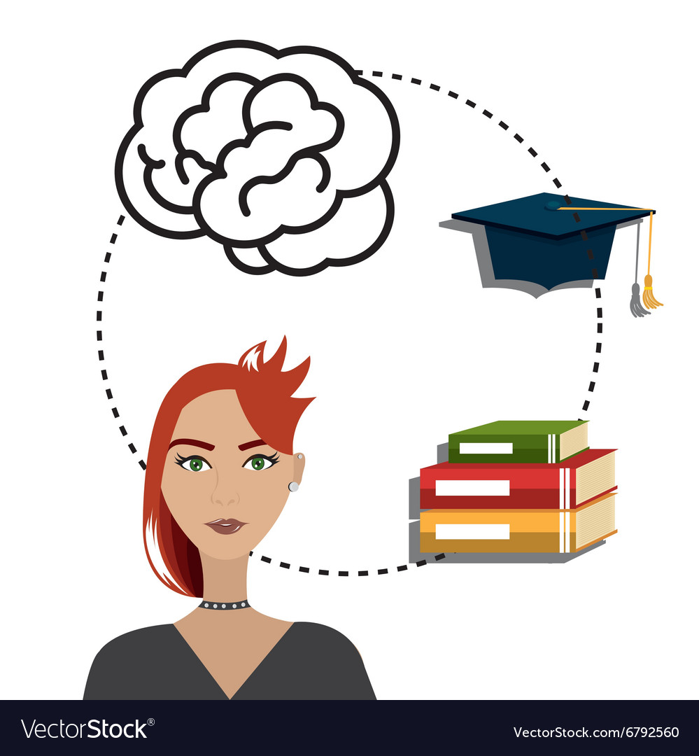 Elearning and education Royalty Free Vector Image