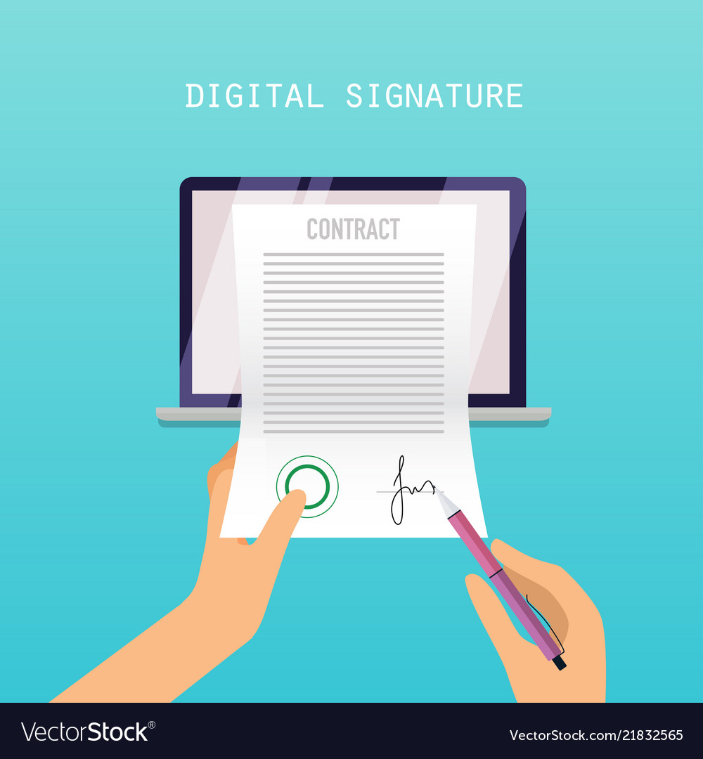 digital signature for contracts on mac