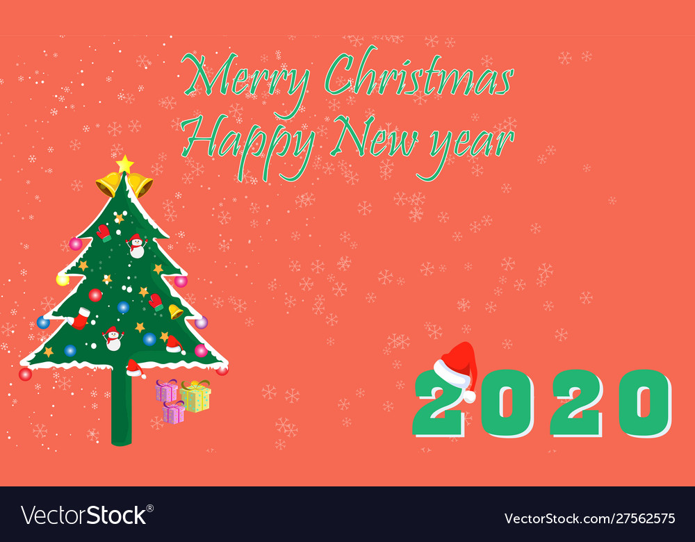 photo christmas cards 2020 Christmas Card New Year 2020 Design Graphic Vector Image photo christmas cards 2020