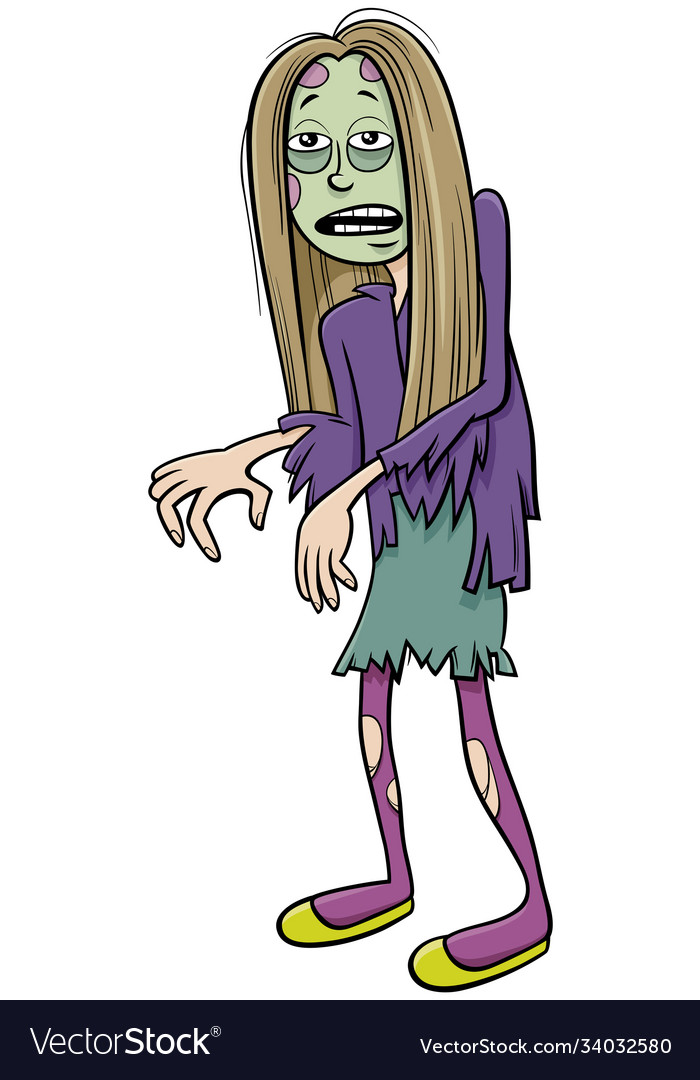 girl zombie cartoon images