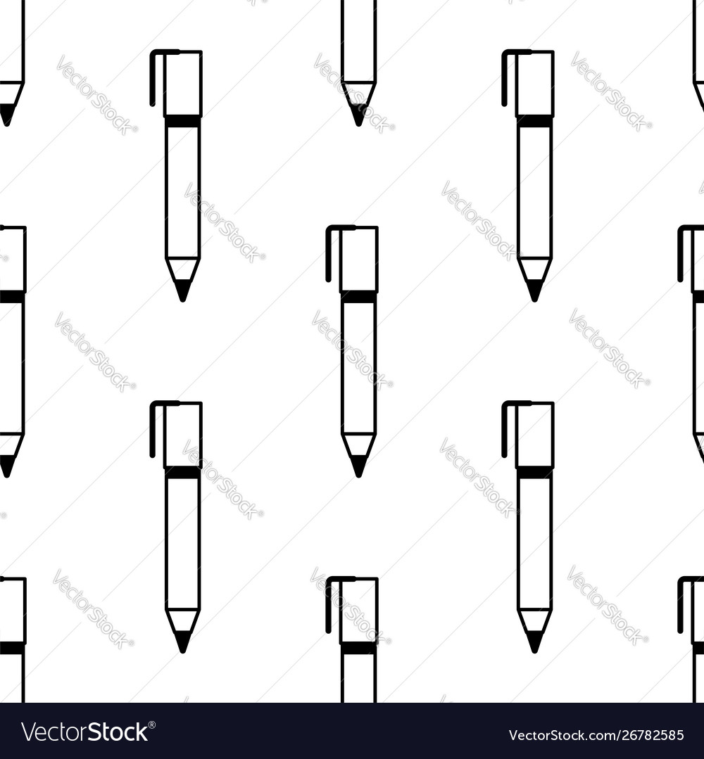 Background pen Royalty Free Vector Image - VectorStock