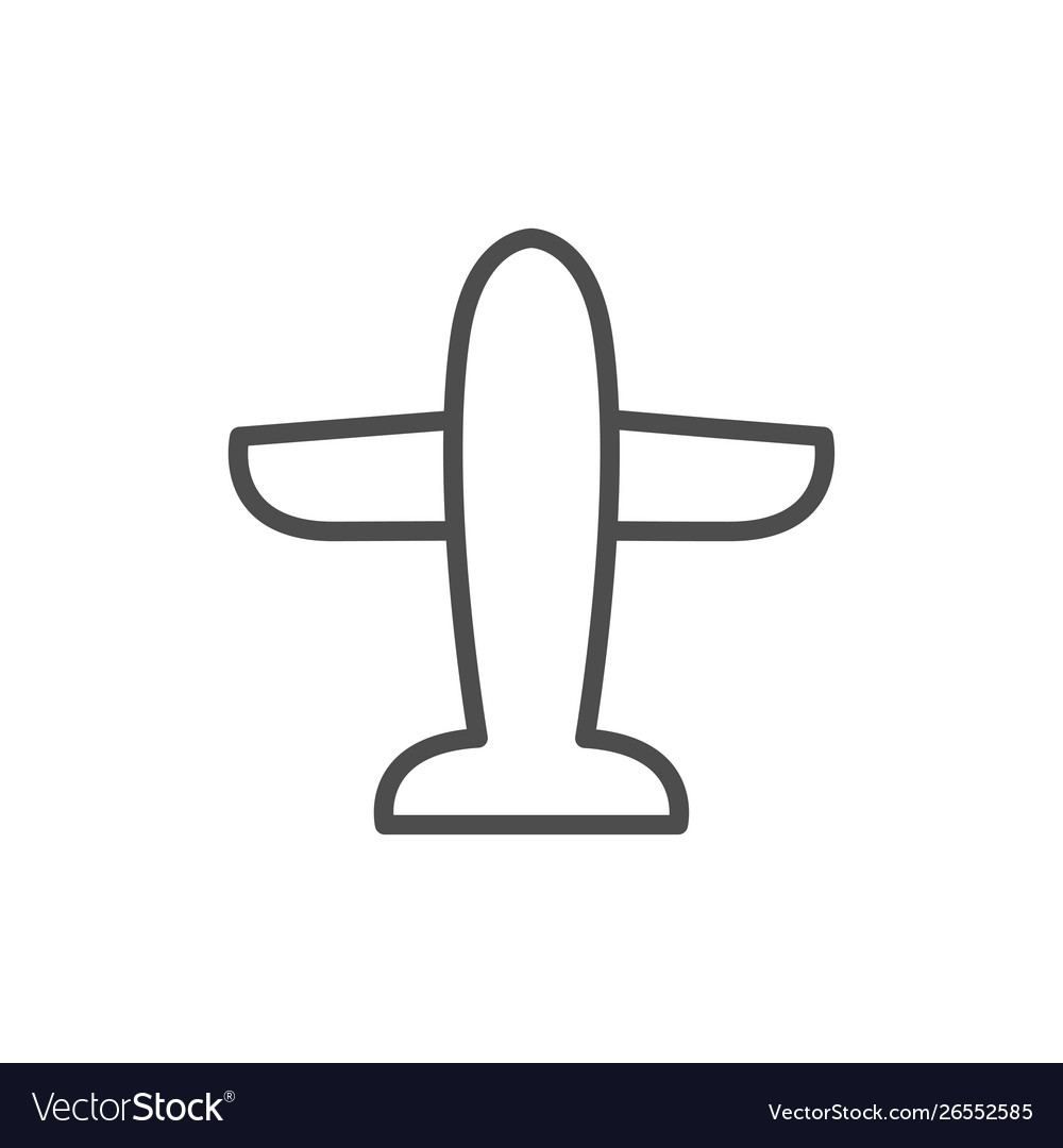 Plane airplane icon