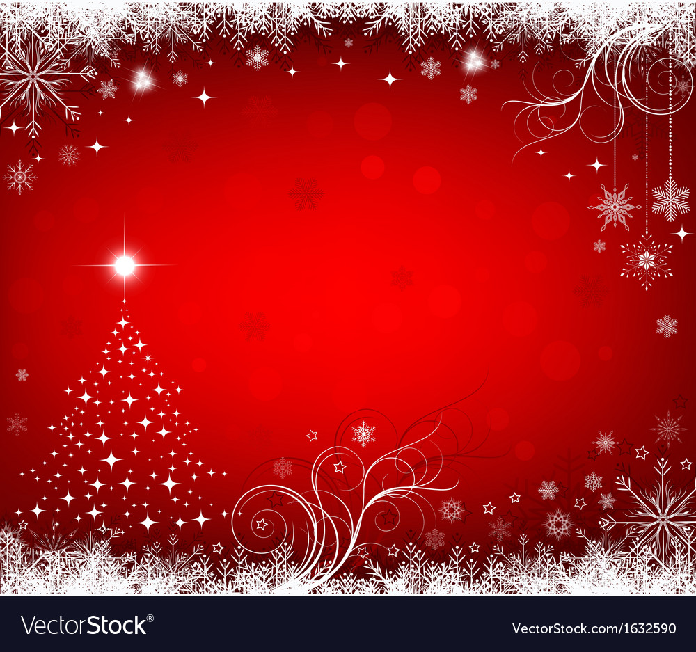 Red christmas background