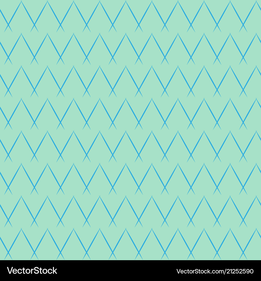 Wavy line seamless pattern Royalty Free Vector Image
