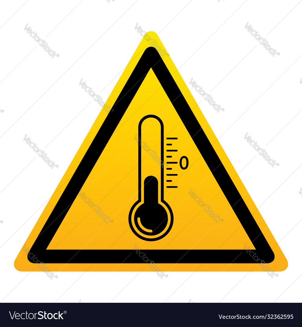 Low temperature Royalty Free Vector Image - VectorStock