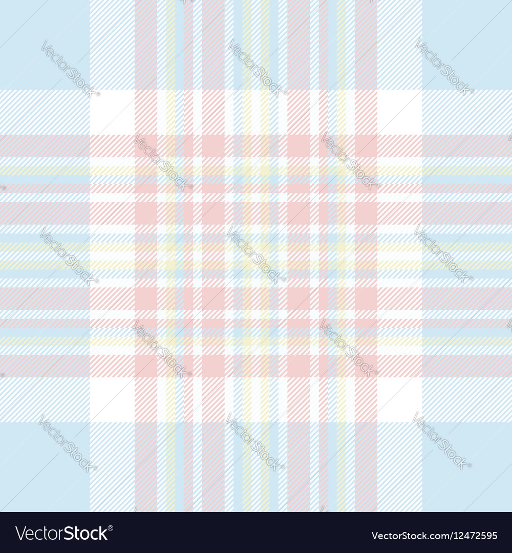 Pastel color check fabric texture seamless pattern