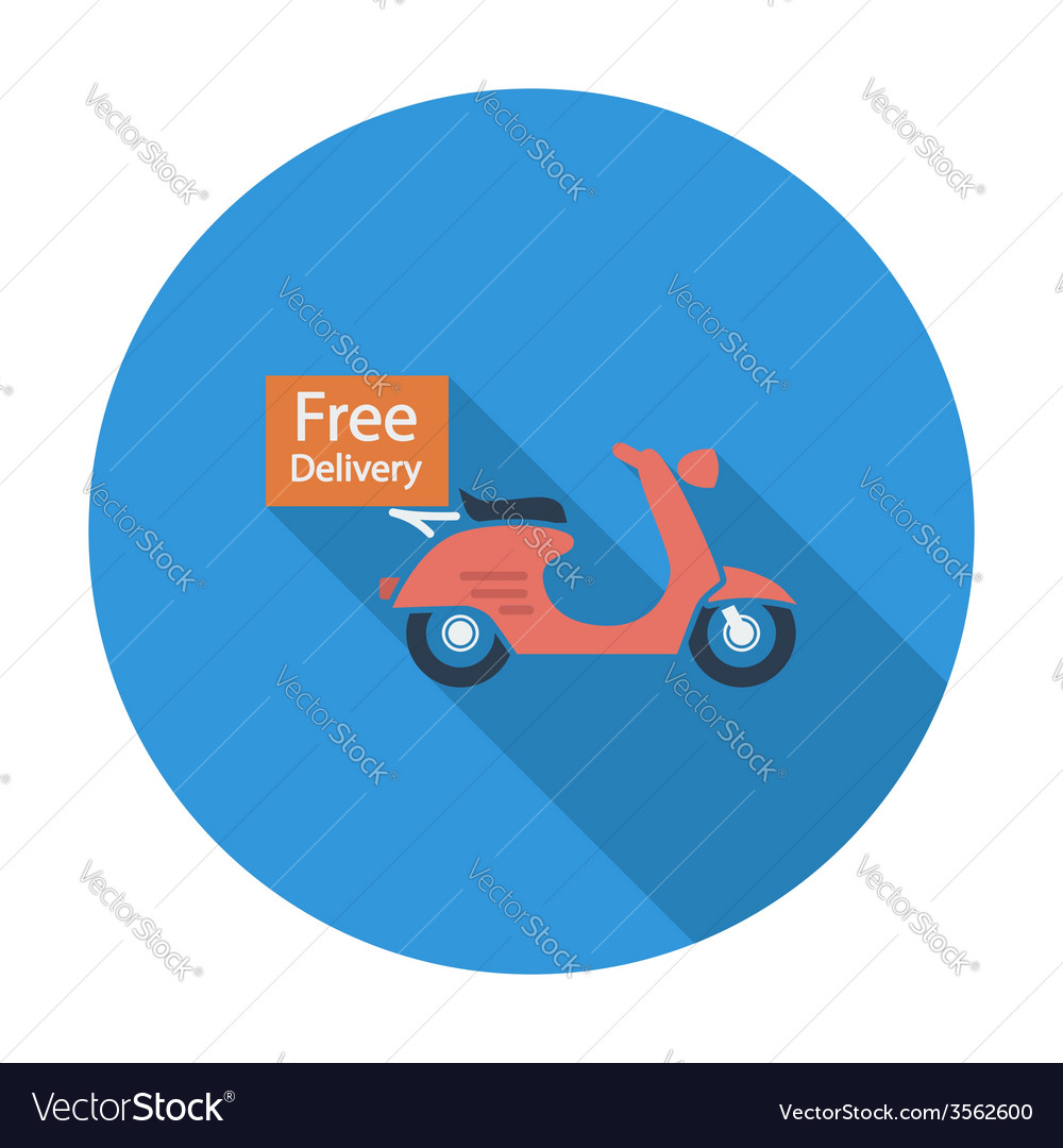 Free Delivery Royalty Free Vector Image - Vectorstock