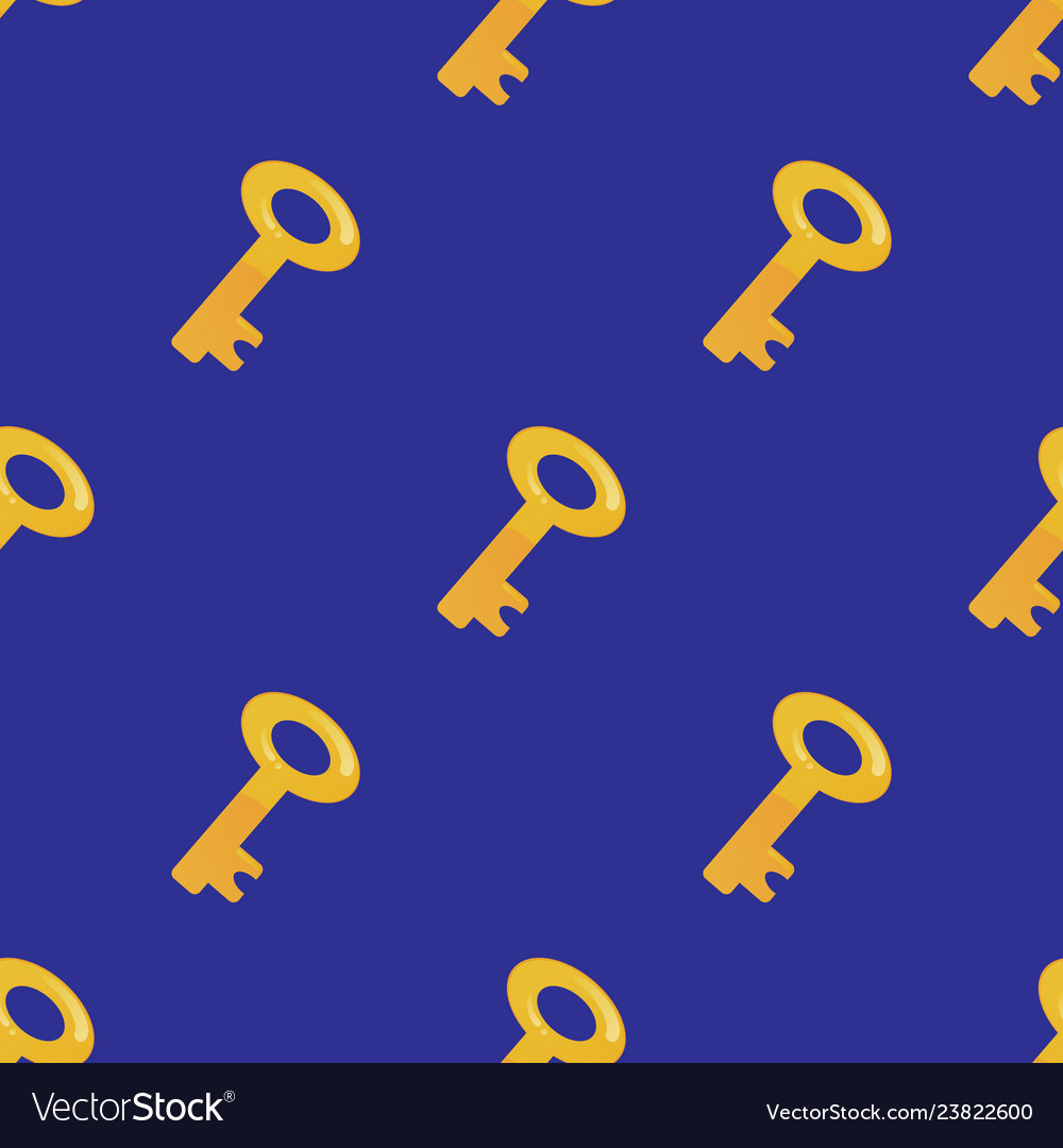 Key seamless pattern