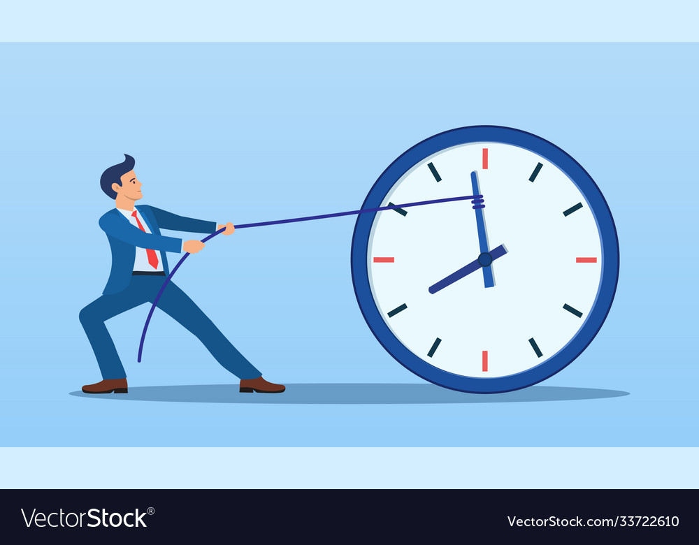 Stop time Royalty Free Vector Image - VectorStock