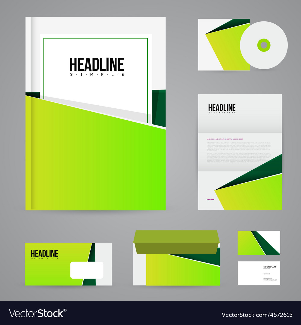 Branding design template Royalty Free Vector Image Branding design template Royalty Free Vector Image