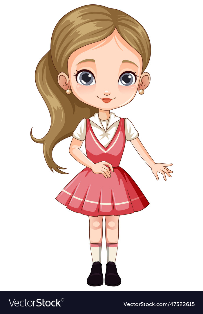 Hand Drawing Cartoon Girl For Profile Picture, Girl, Cartoon, Woman PNG and  Vector with Transparent Background for Free Download