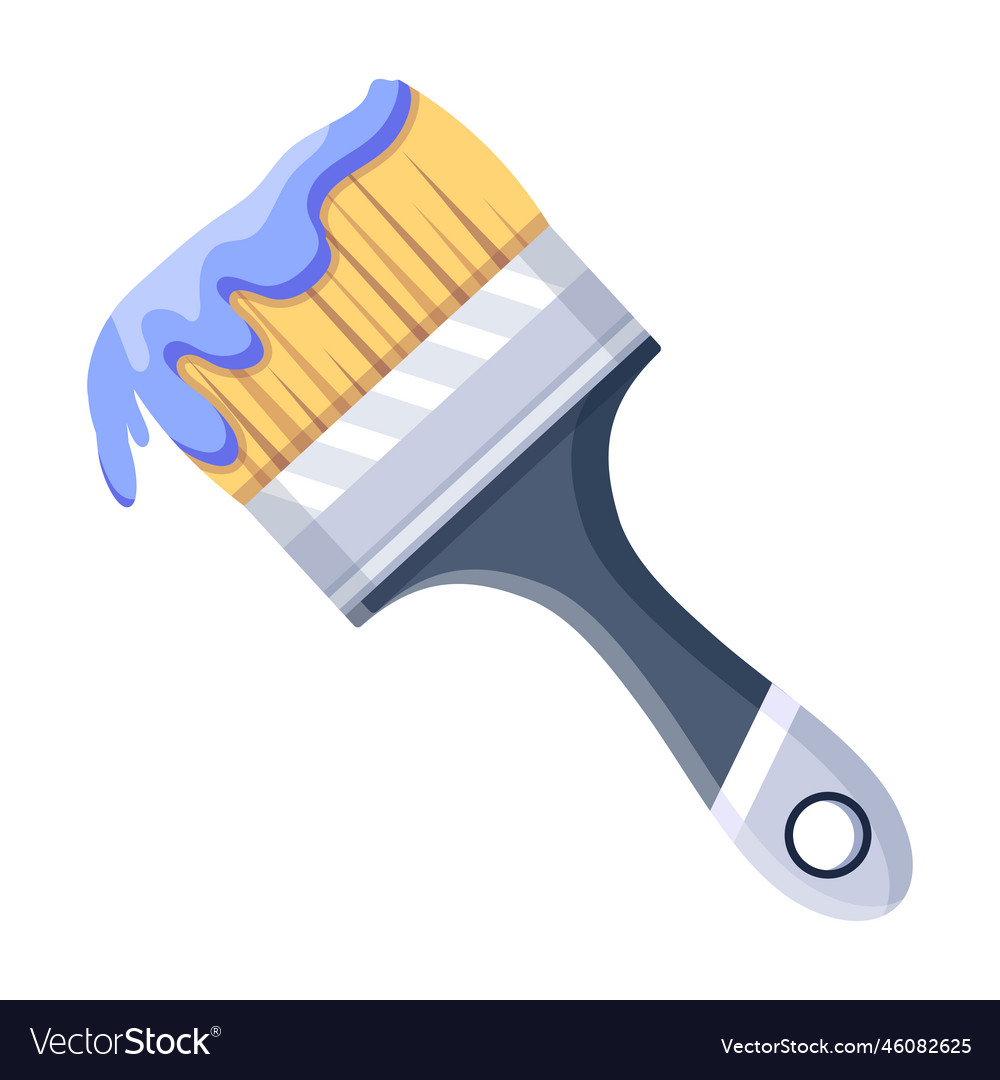 Color brush Royalty Free Vector Image - VectorStock