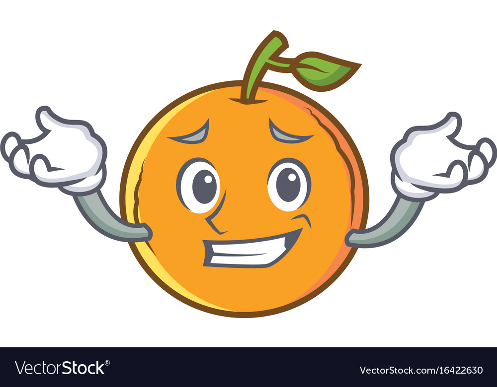 This is a silly and enjoyable orange creature. Cartoon style. 28135053  Vector Art at Vecteezy