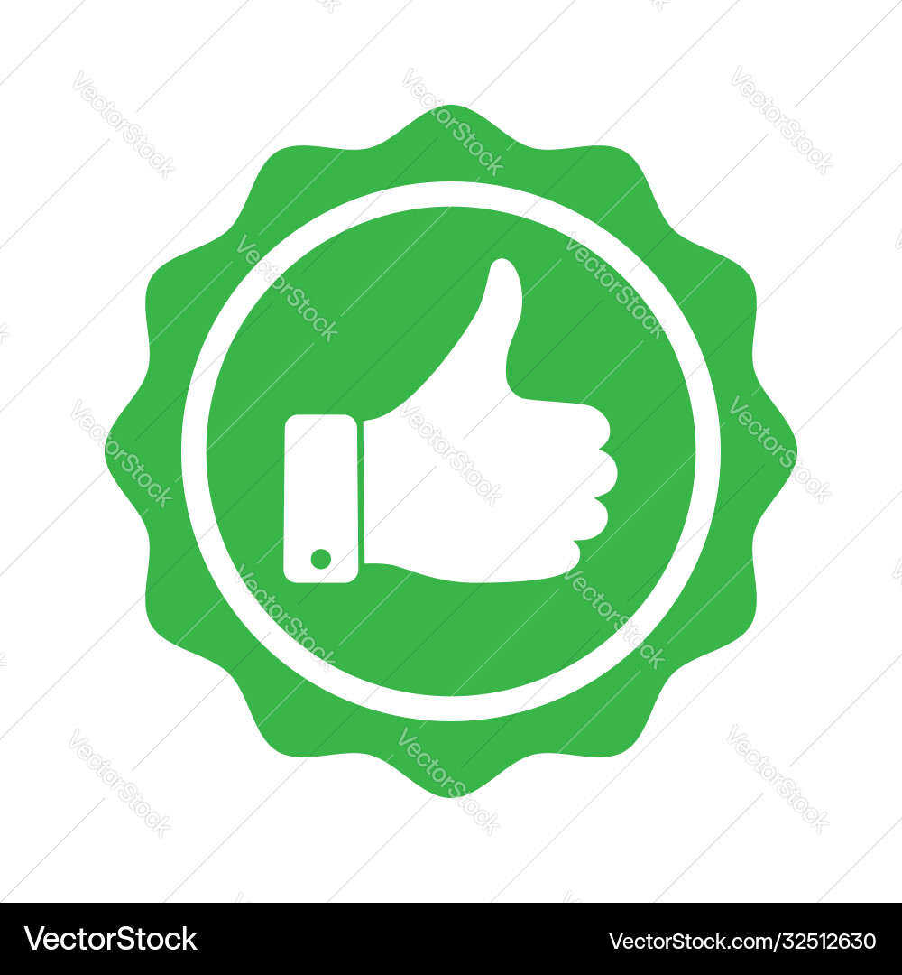 Recommend icon Royalty Free Vector Image - VectorStock