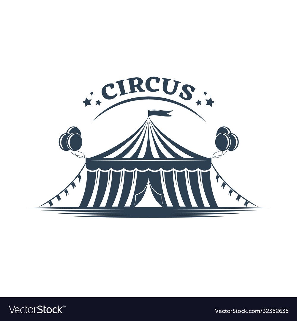 Circus building tent awning balls