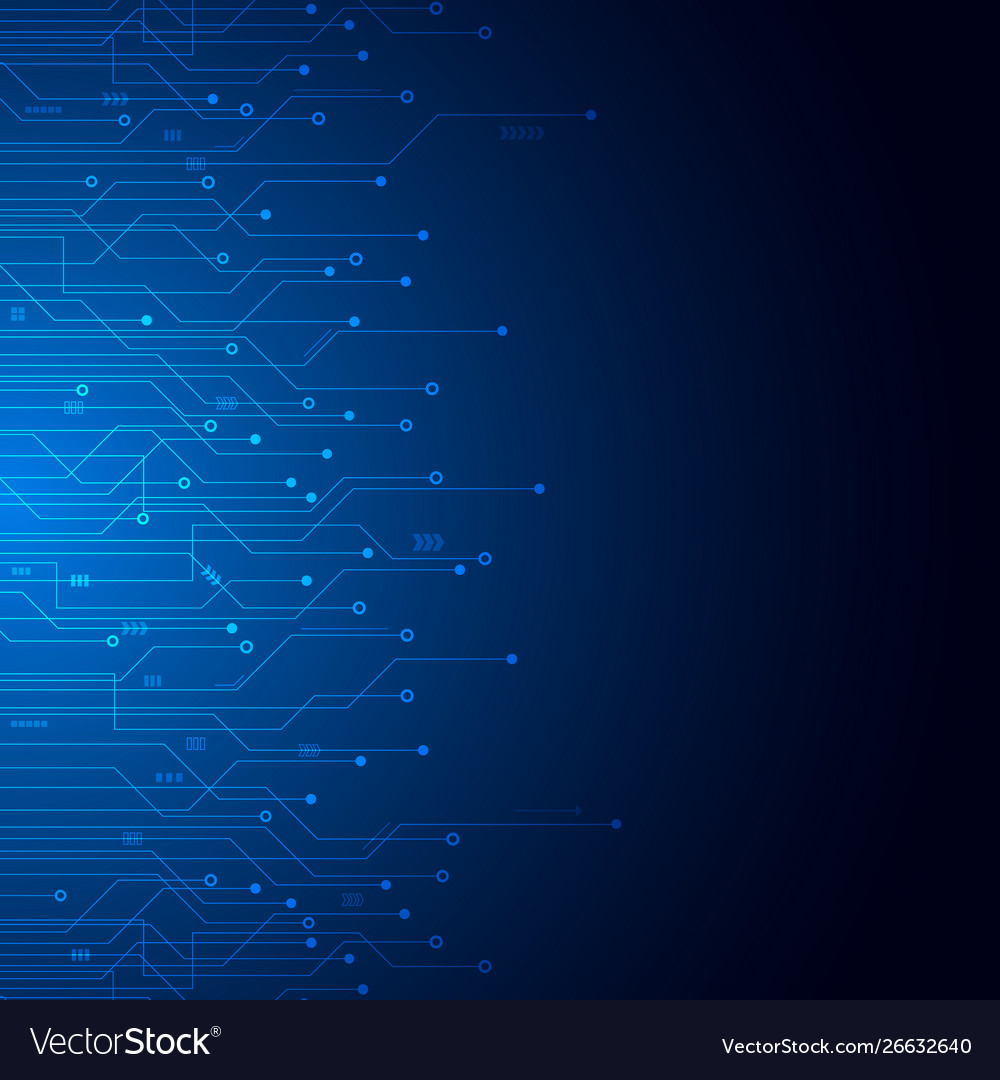 abstract technology background blue circuit board blue circuit board background
