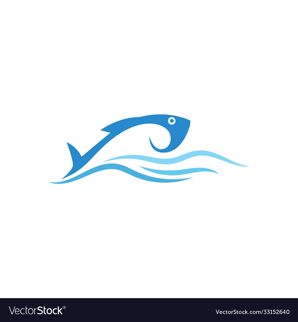 Fish logo Royalty Free Vector Image - VectorStock