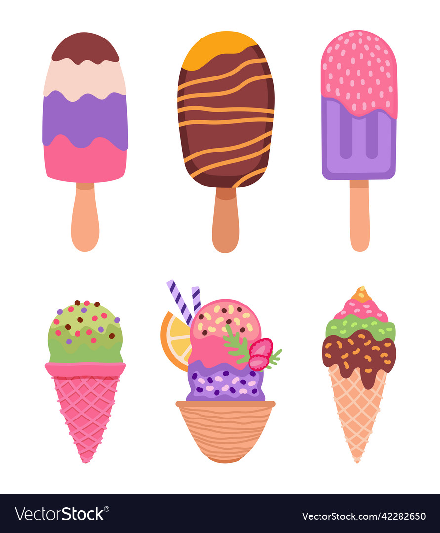 Download Ice Cream, Sundae Cone, Cartoon Ice Cream. Royalty-Free