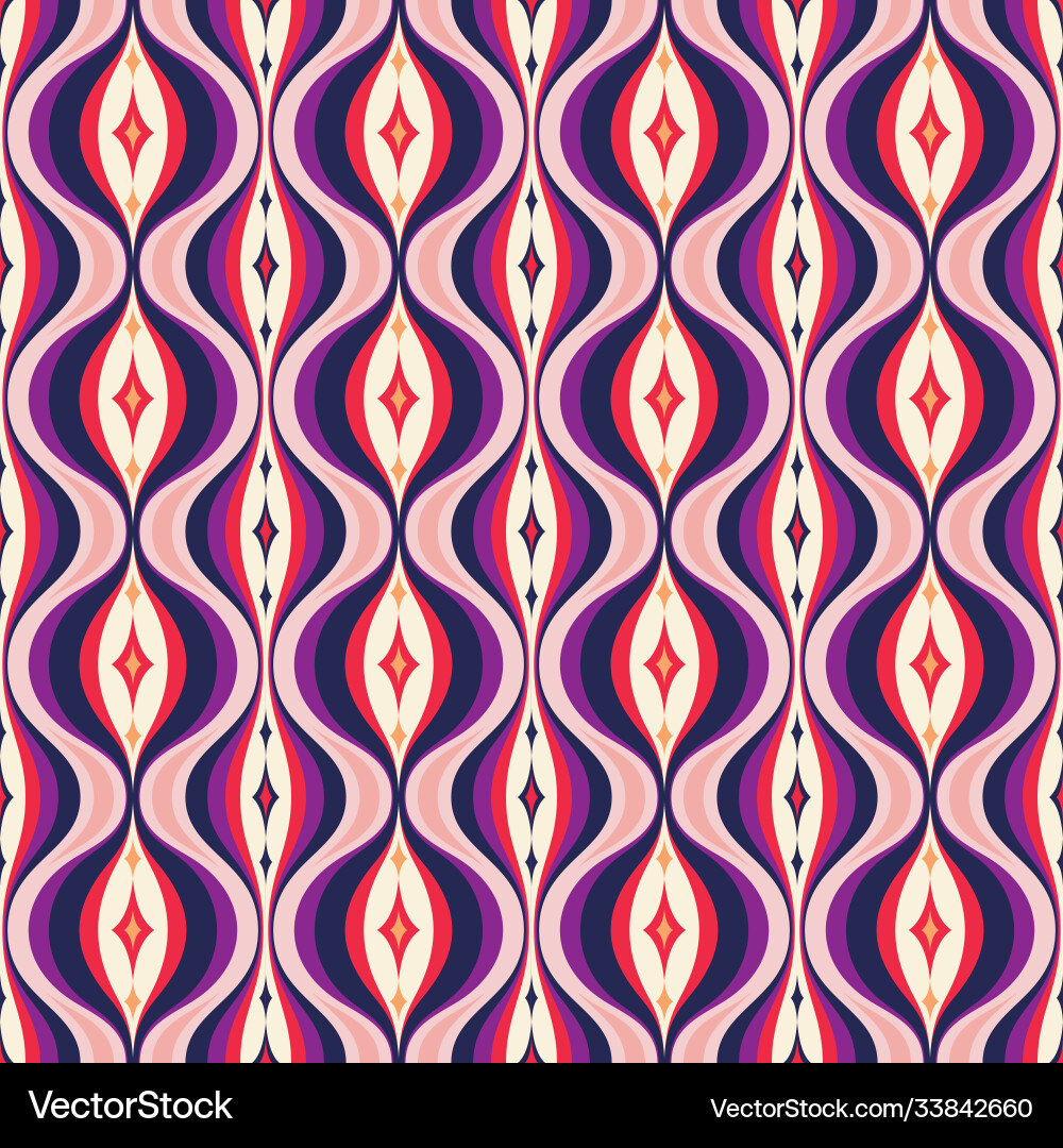 Midcentury modern art background abstract Vector Image