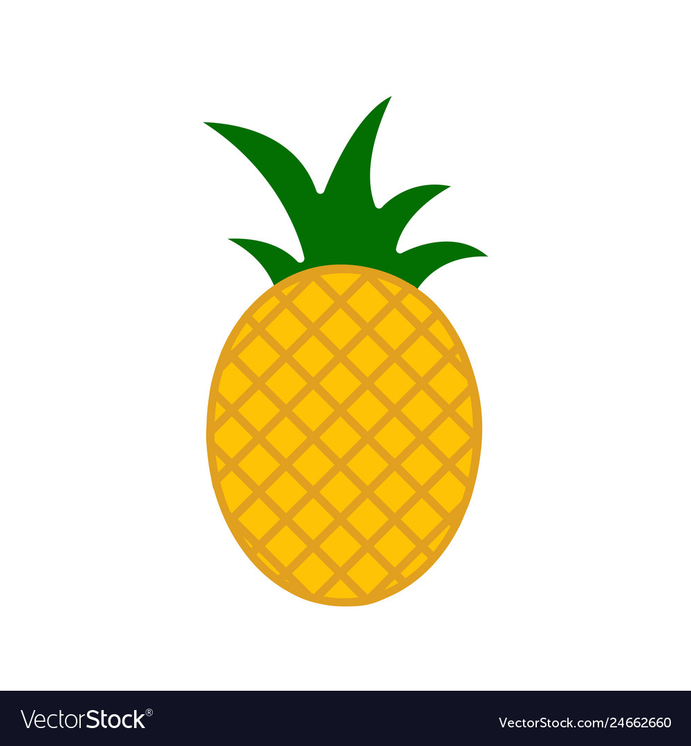 Pine apple icon Royalty Free Vector Image - VectorStock