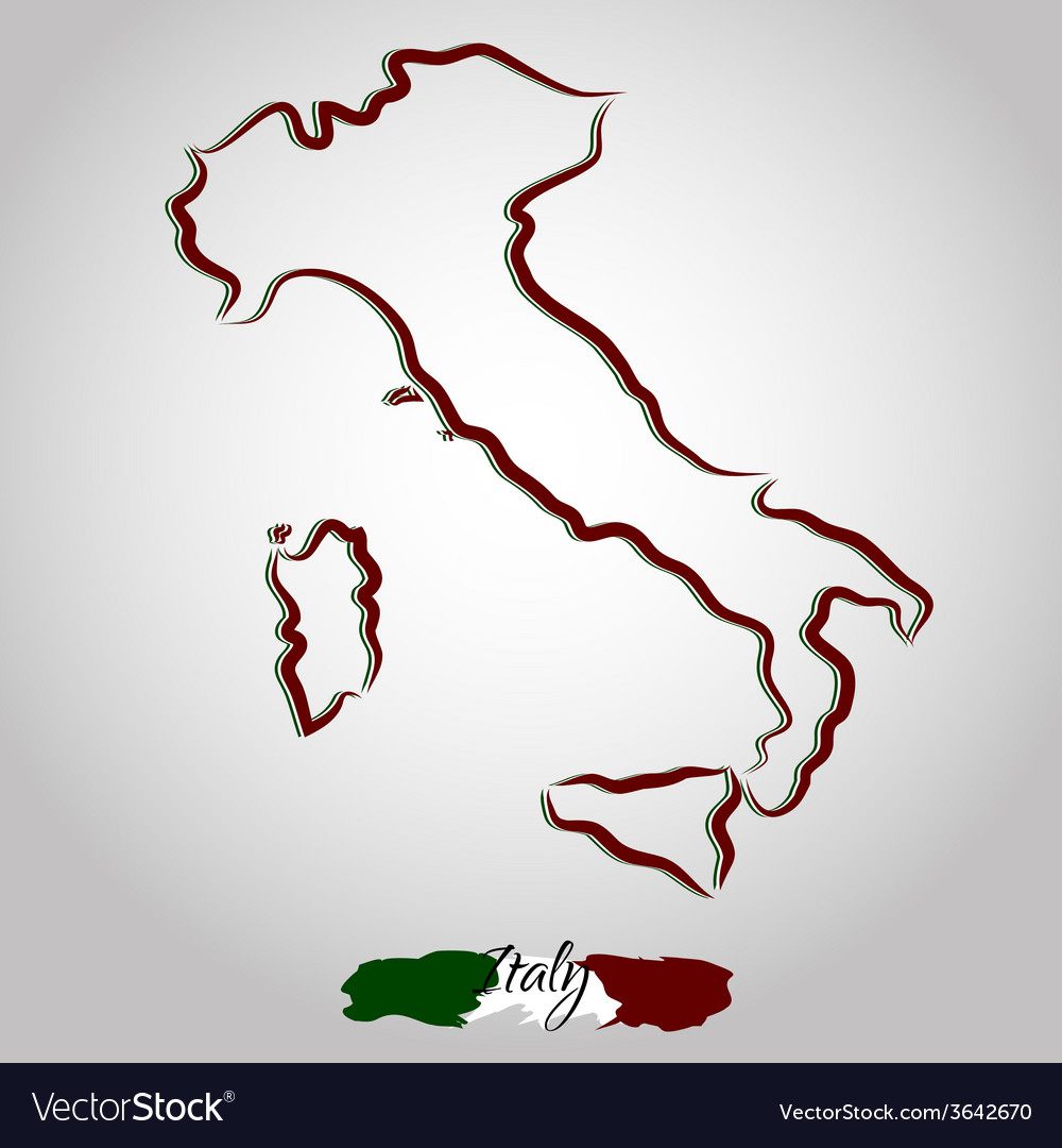 Map of italy