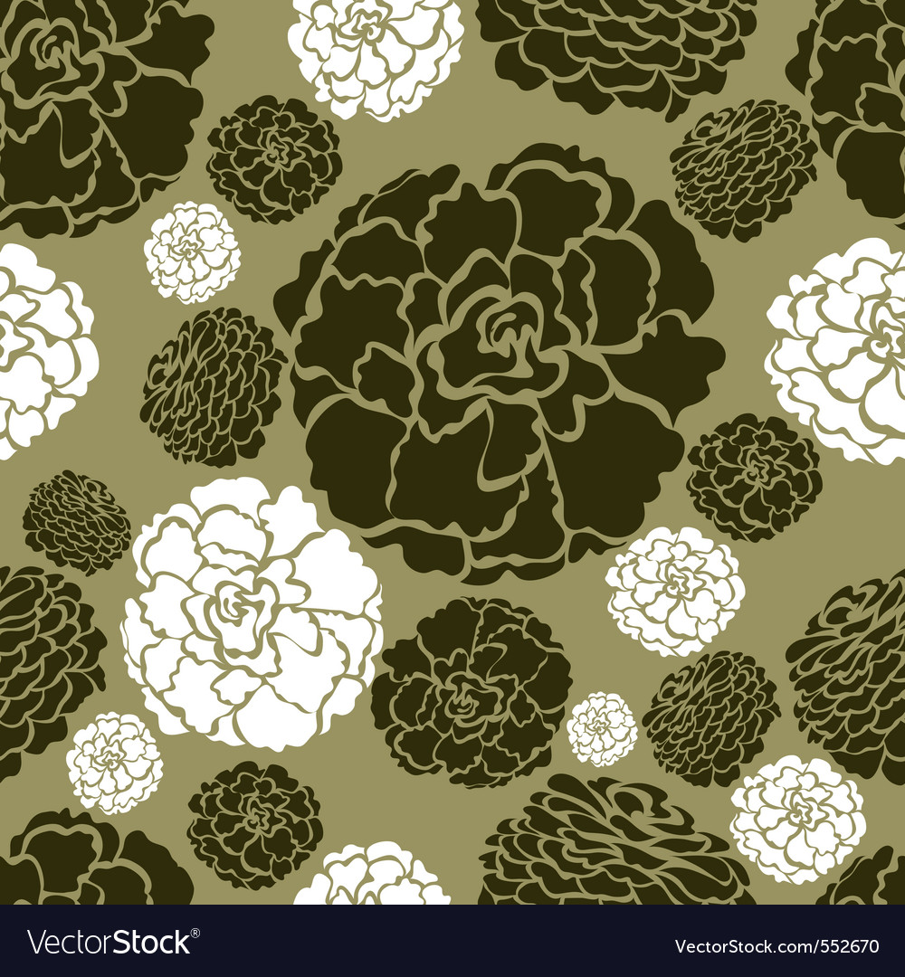 Seamless floral pattern Royalty Free Vector Image