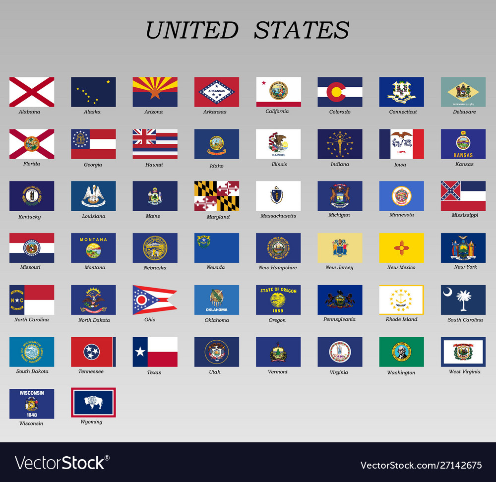 all flags of states