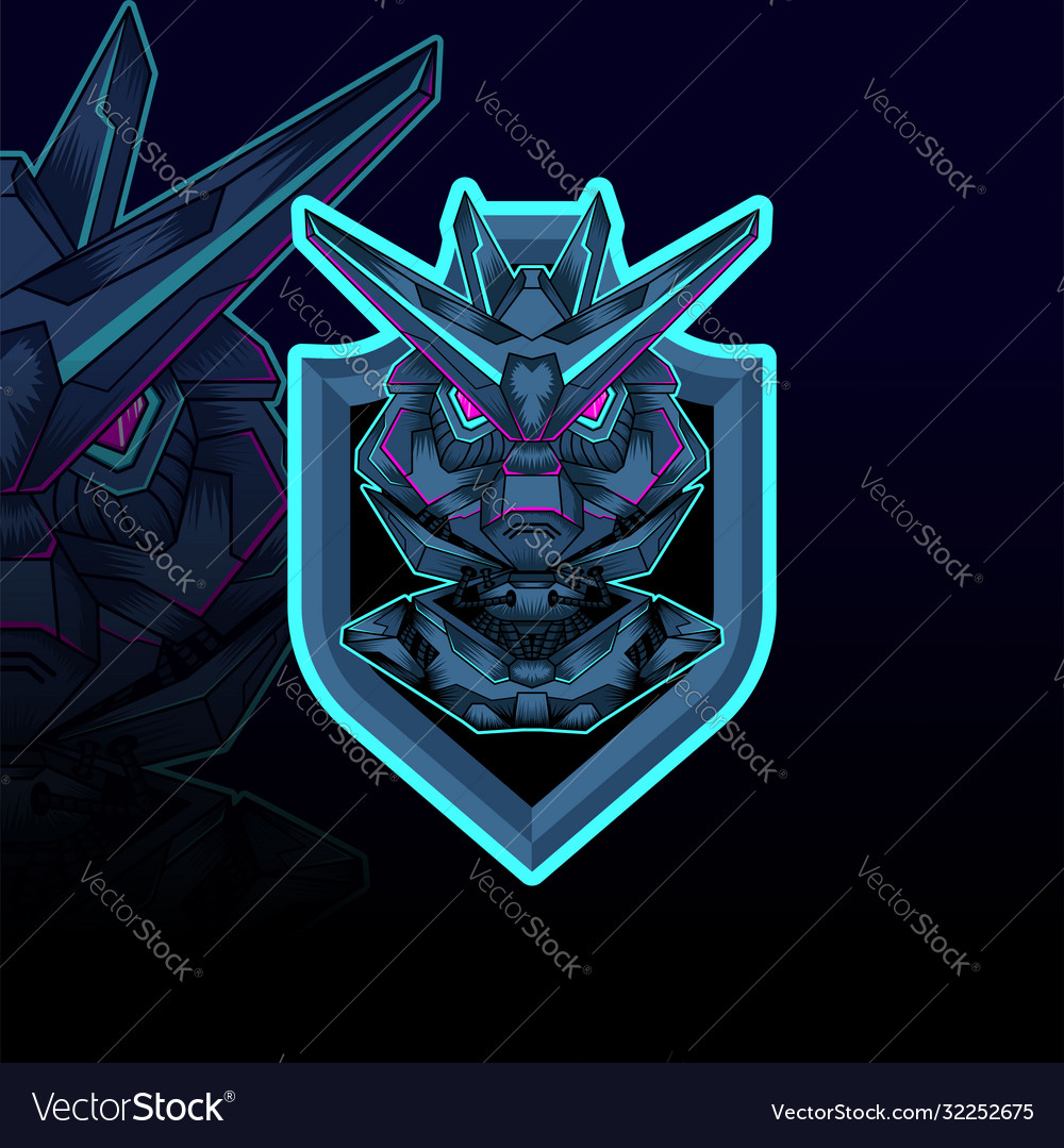 Mecha esport graphic design