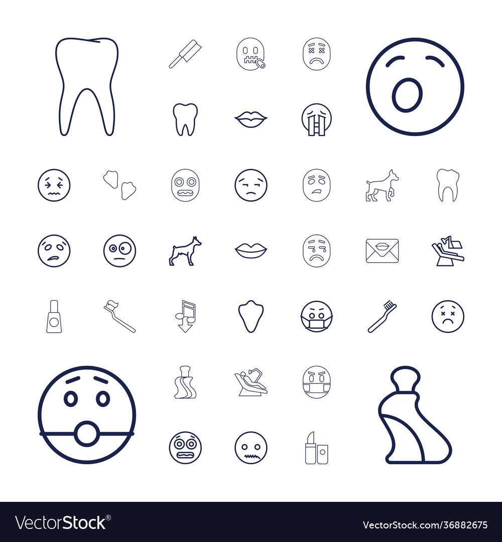 Mouth icons