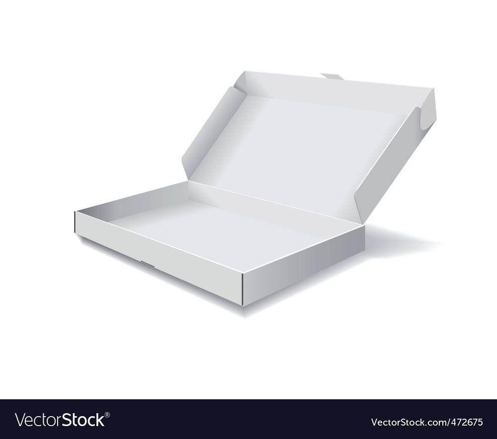 Packaging box Royalty Free Vector Image - VectorStock